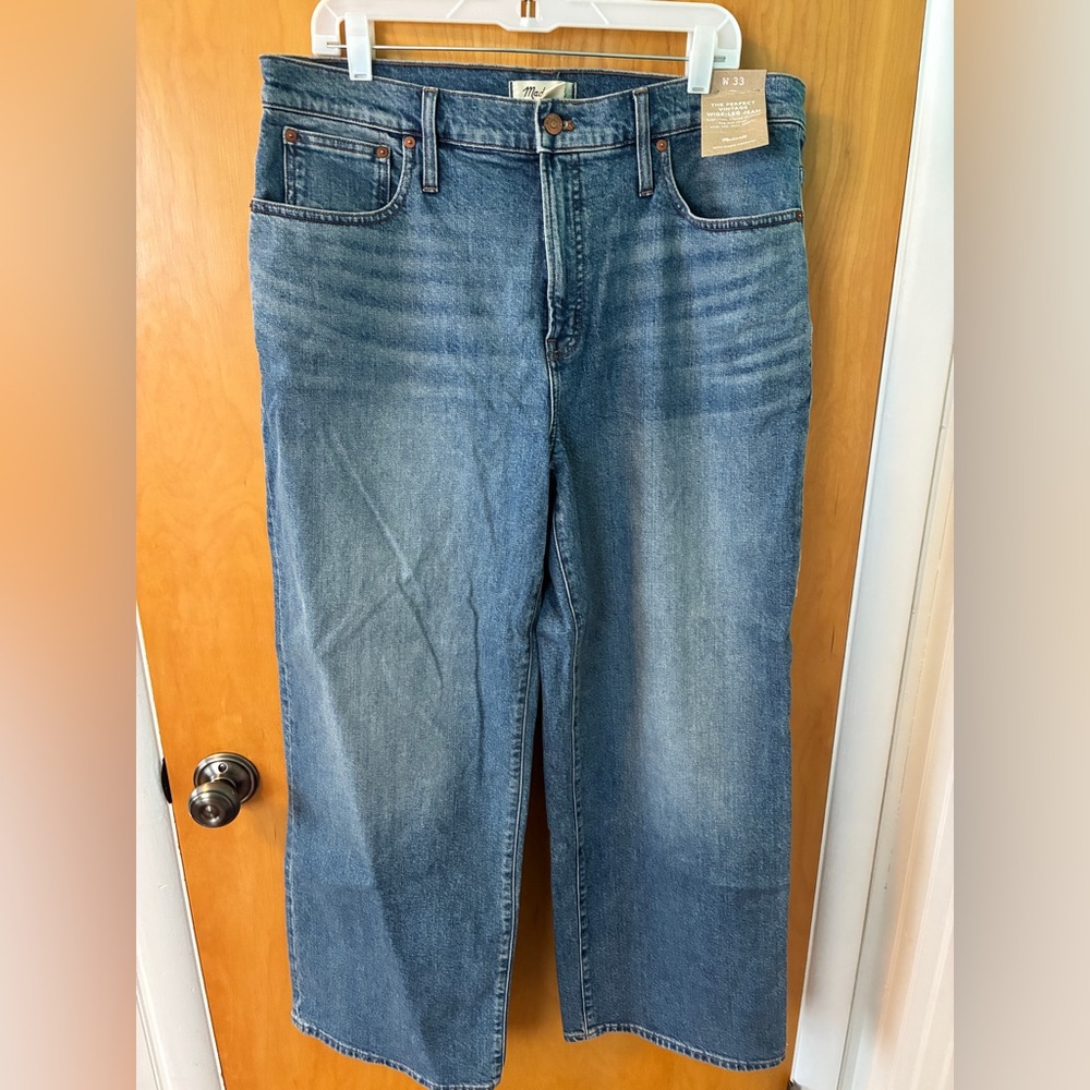 NWT Madewell Perfect Vintage Wide-leg Jeans